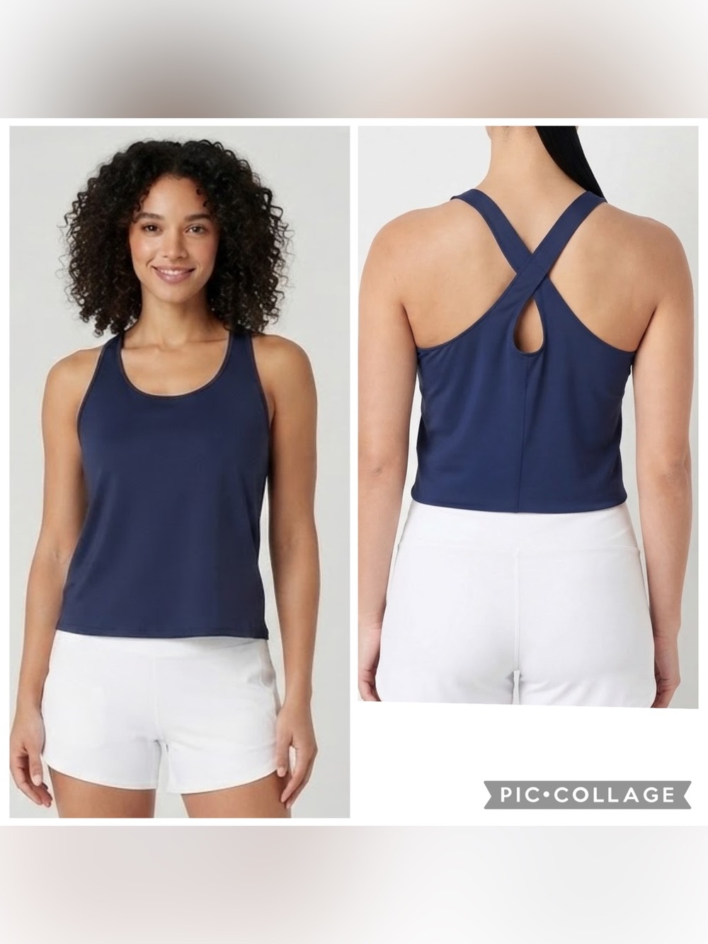 Xersion Womens Mesh Scoop Neck Sleeveless Performance Tank Top